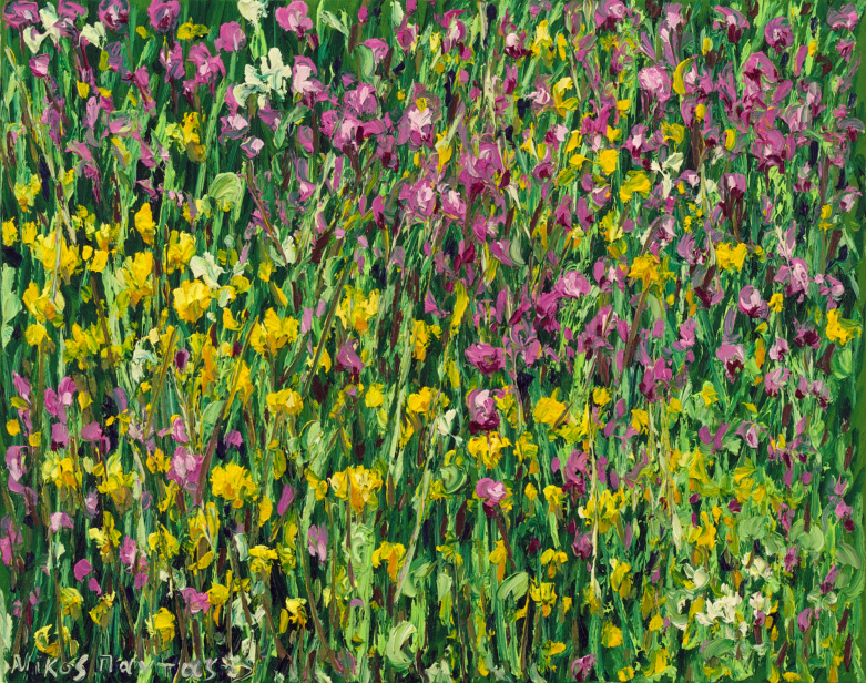 Πίνακας ζωγραφικής Ανοιξιάτικα λουλούδια